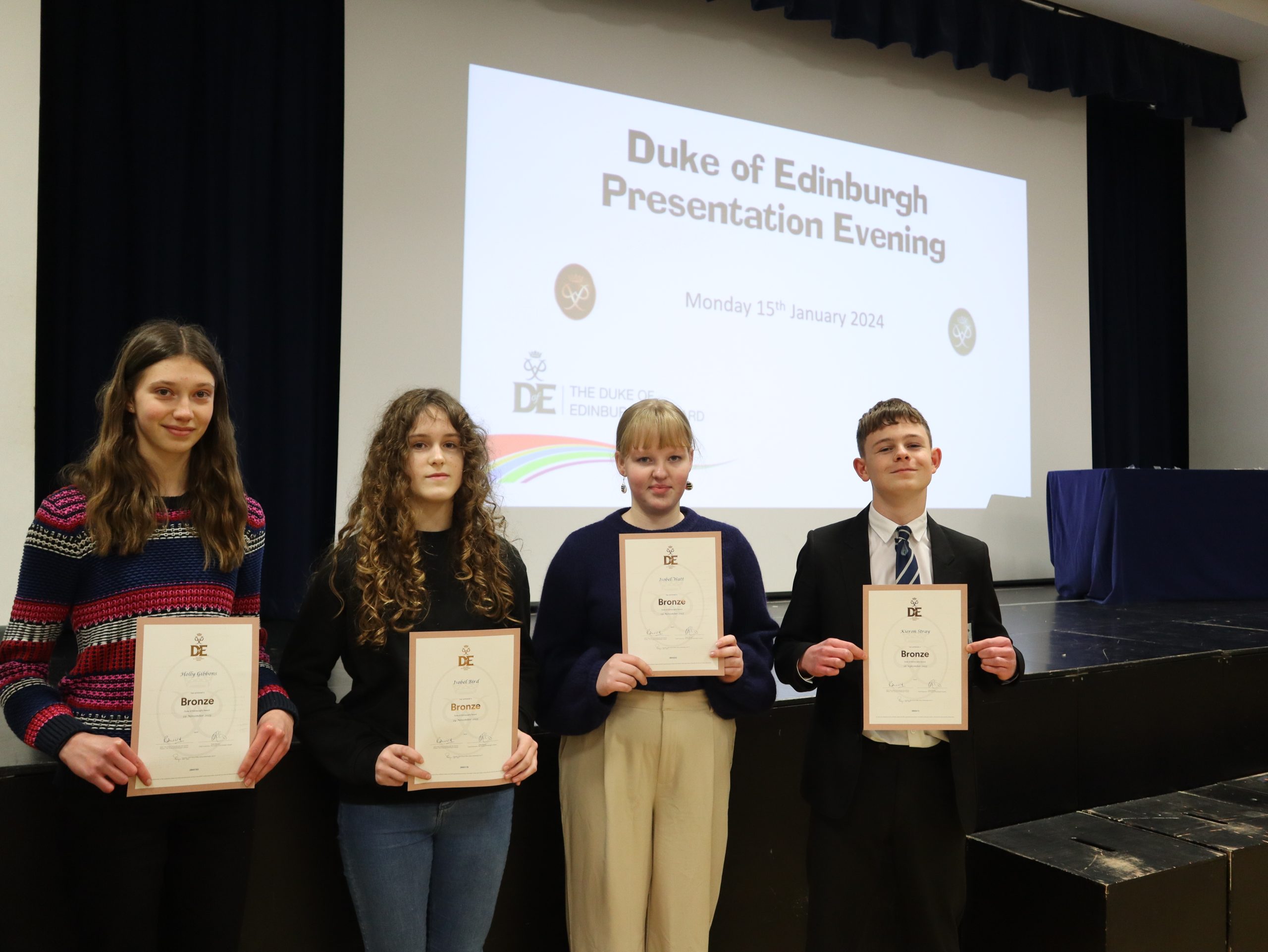 Duke of Edinburgh – Presentation Evening 2024