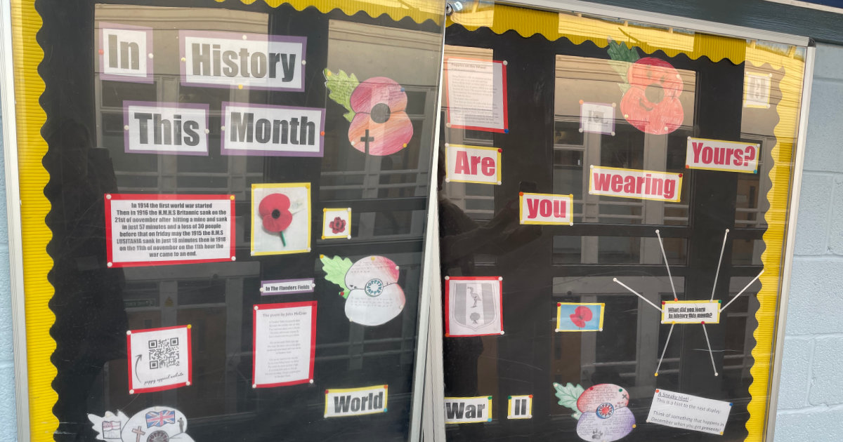 Community Ambassadors – History Display Nov23