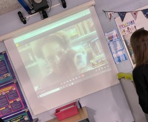 Louie and her dog Buffy!