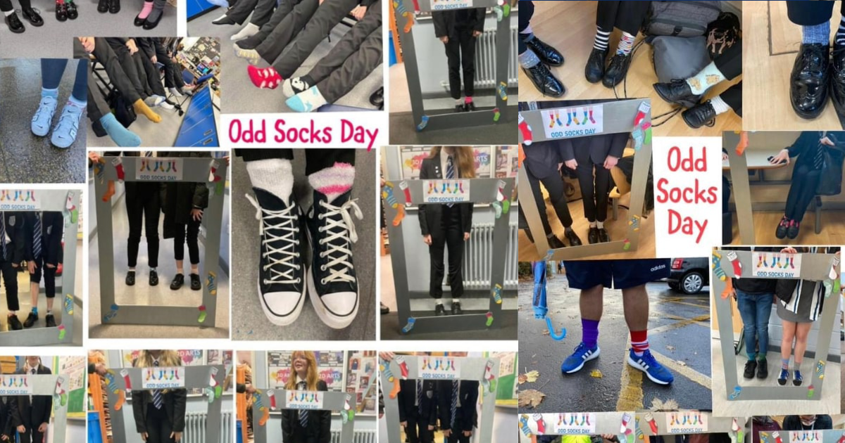 Anti-Bullying Week 2023 – Odd Socks Day