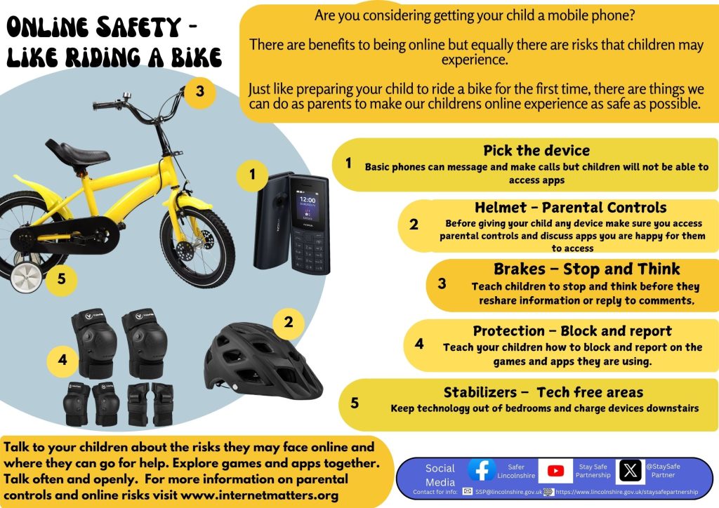 Online safety - Parent poster