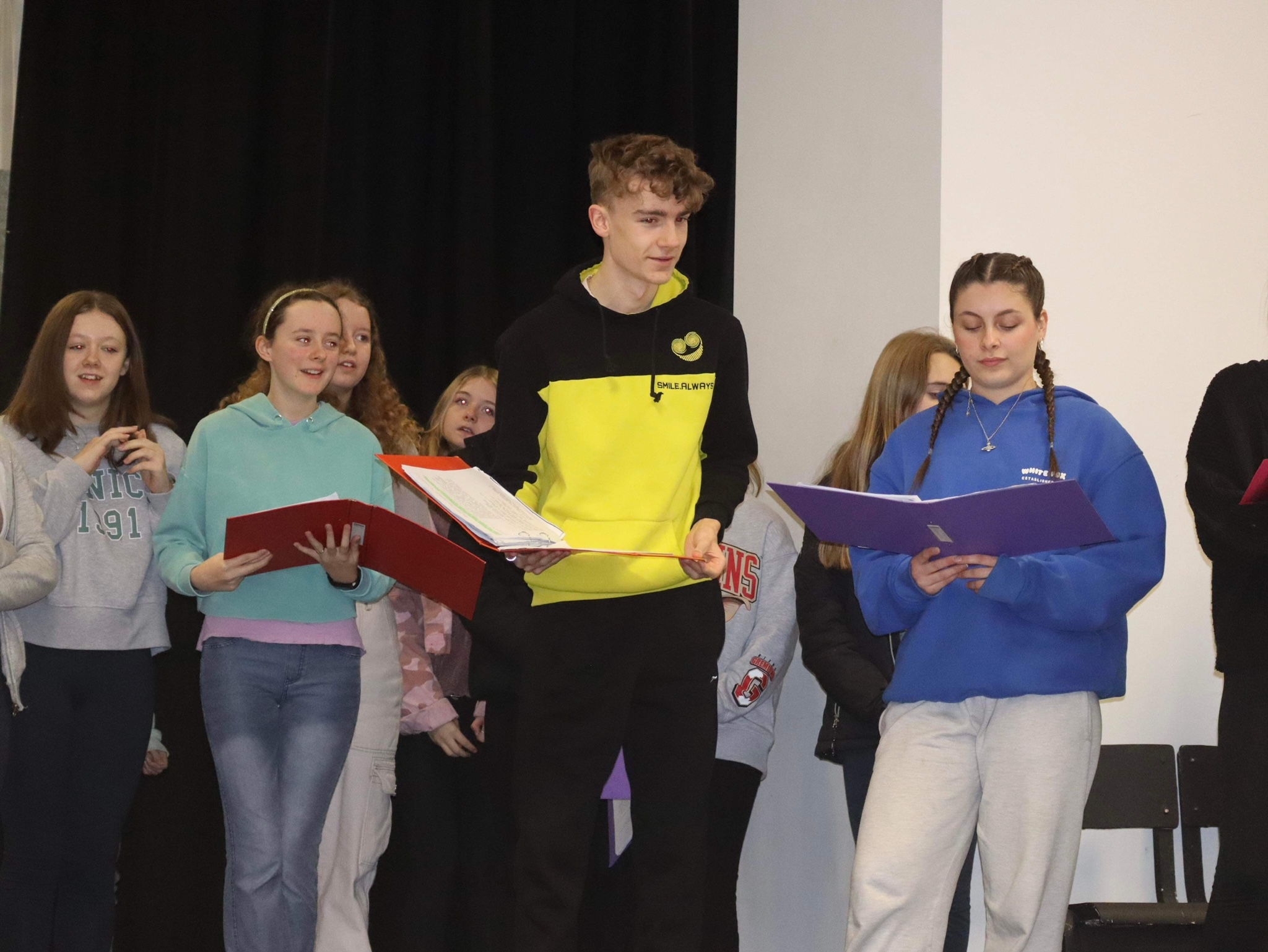 First Full Day Rehearsal – Singing In the Rain