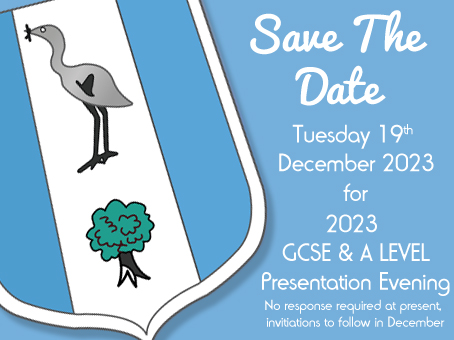Save the Date - Presentation Evening 19/12/23