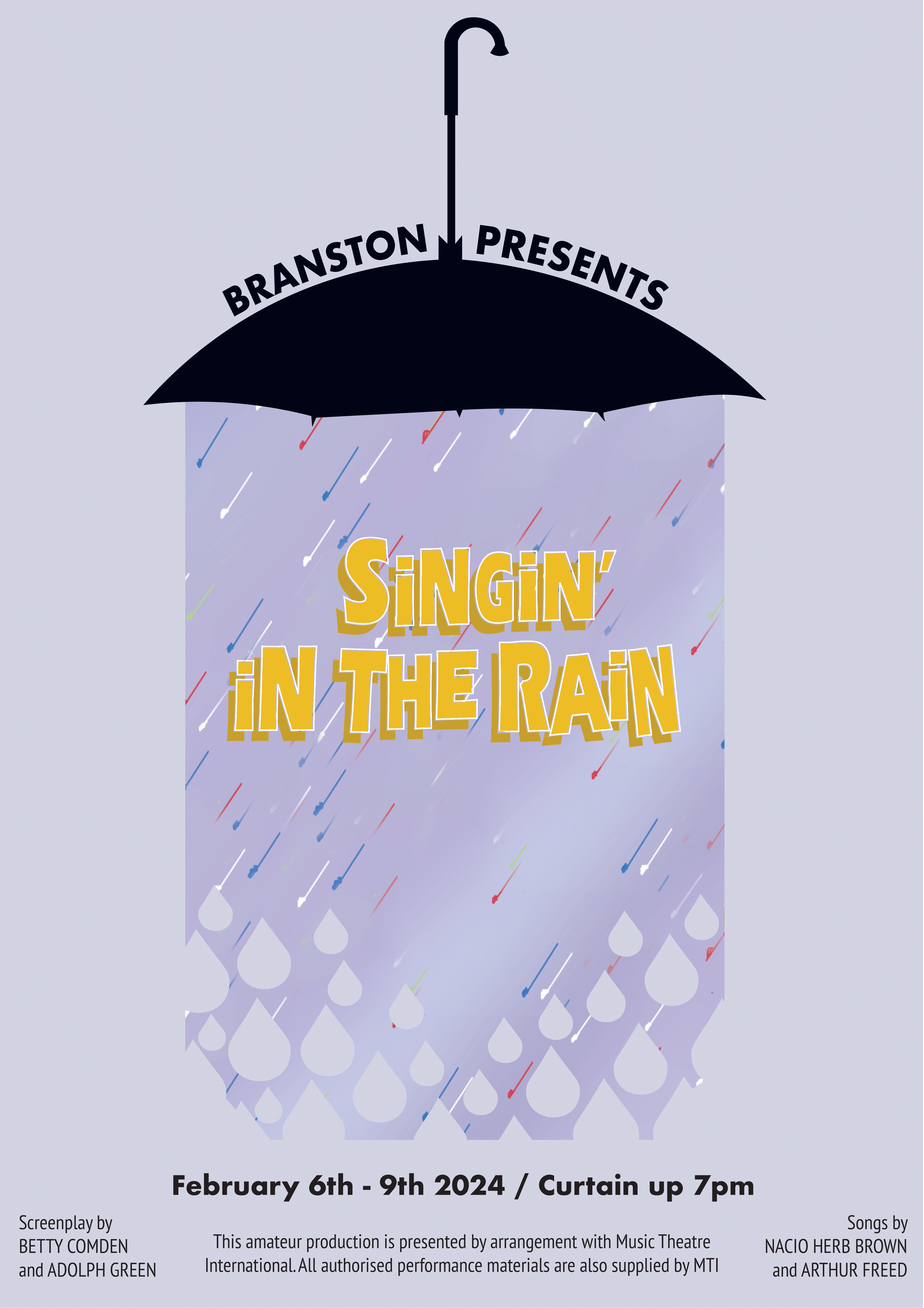 Singing In The Rain Poster 