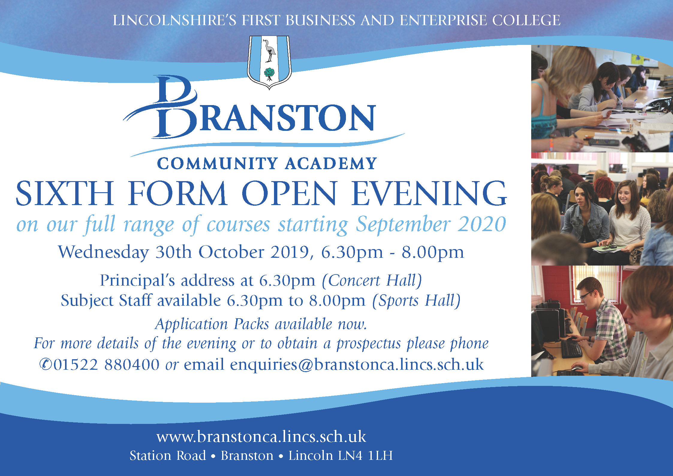 Sixth Form Open Evening