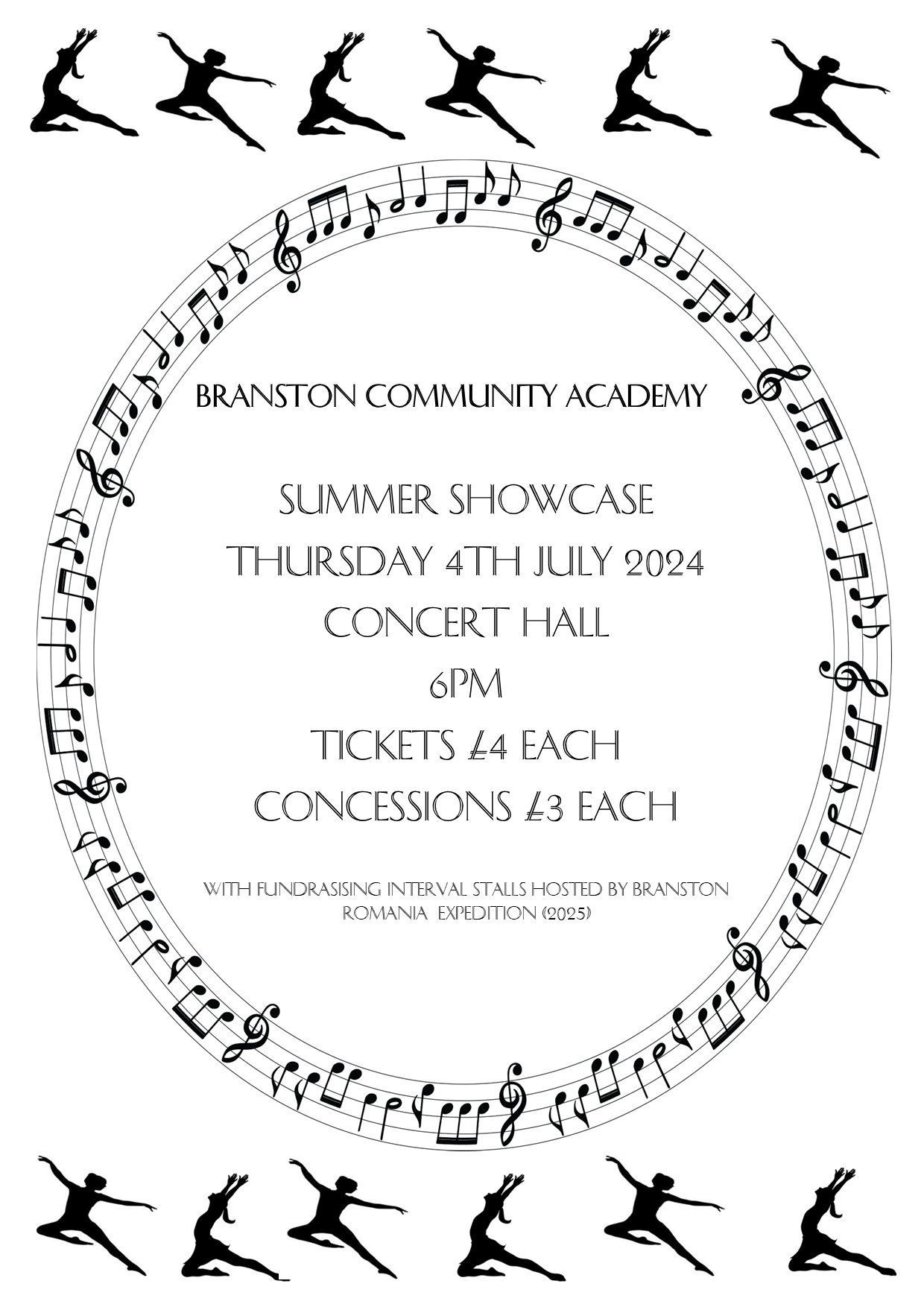 Summer Showcase Poster