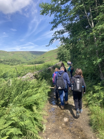 Students in Edale