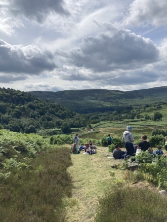 Students in Edale