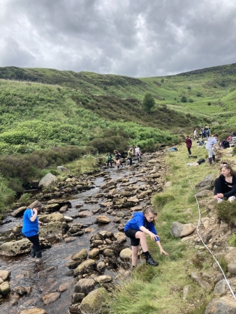 Students in Edale