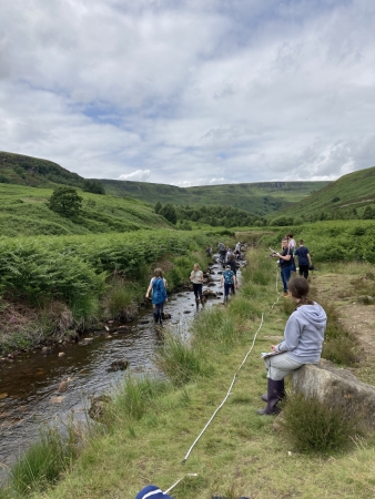 Students in Edale